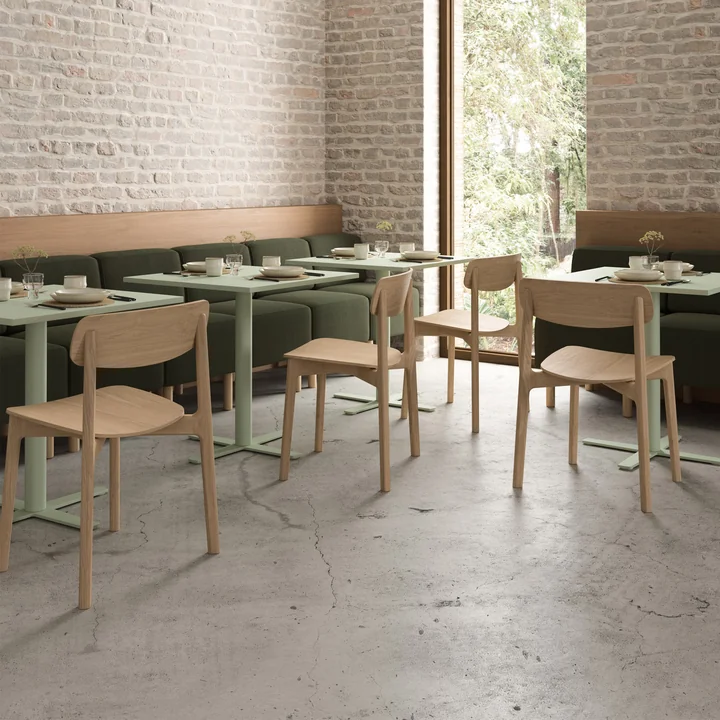 Andersen Meubelen - Anch Stoel, eiken wit gepigmenteerd