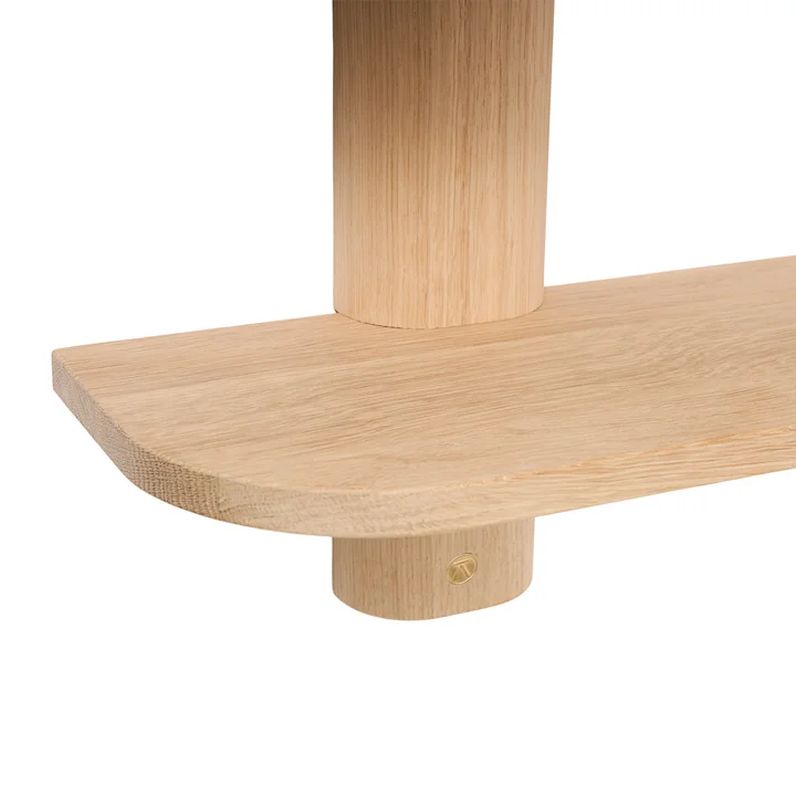 Andersen Furniture - Bend Wandplank, eiken