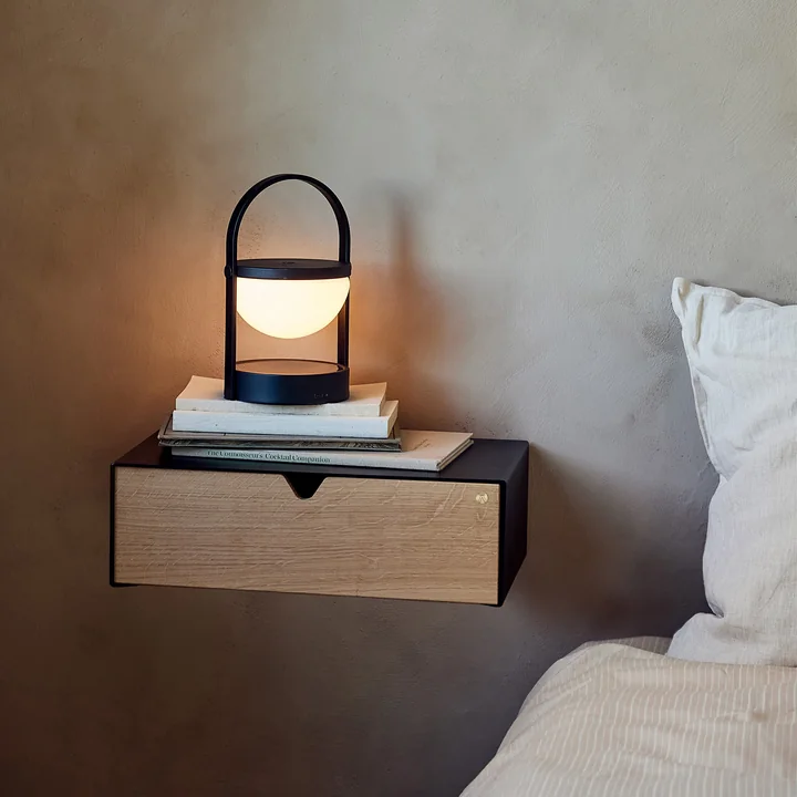 Andersen Furniture - Keep Wandplank, eiken, zwart