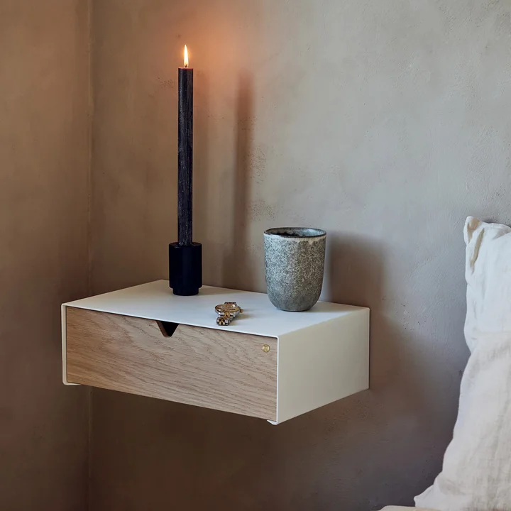 Andersen Furniture - Keep Wandplank, eiken, wit