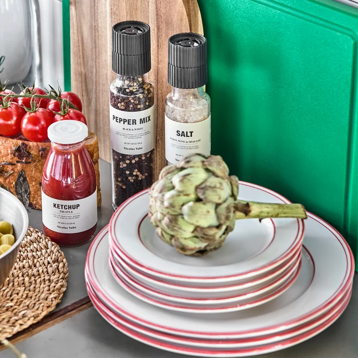 Nicolas Vahé - Bistro Bord, rood / wit