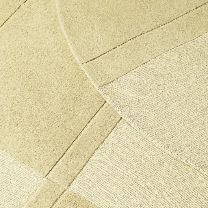 Normann Copenhagen - Level Tapijten, lichtgeel