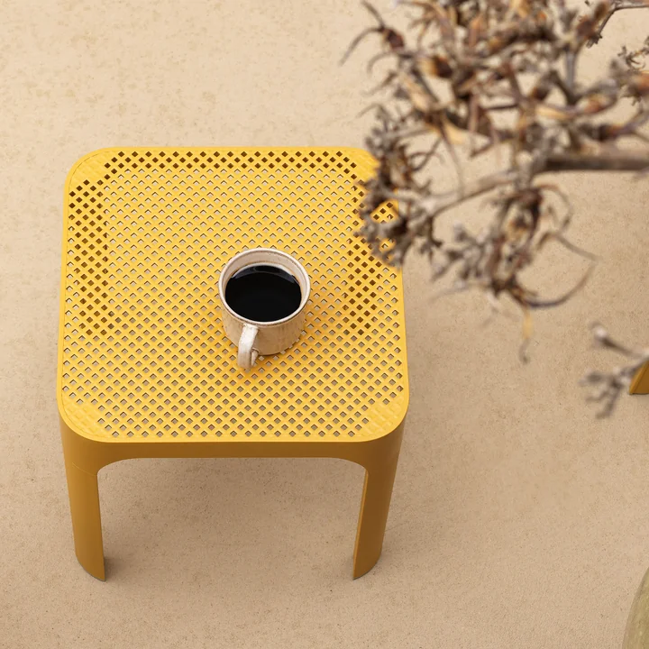 Nardi - Net bijzettafel 40, senape, 40 cm