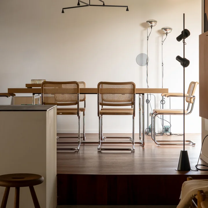 Thonet - S 32 en S 64 sledestoelen