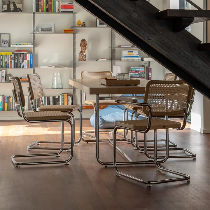 Thonet - S 32 en S 64 sledestoelen