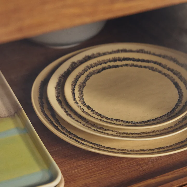 HKLiving - 70's Bord, vanille