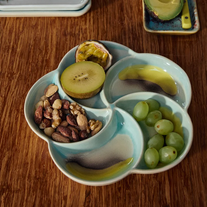 HKliving - 70's Snackschaal, Ø 20,3 cm, glinsterend