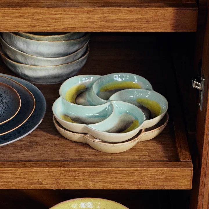 HKliving - 70's Snackschaal, Ø 20,3 cm, glinsterend