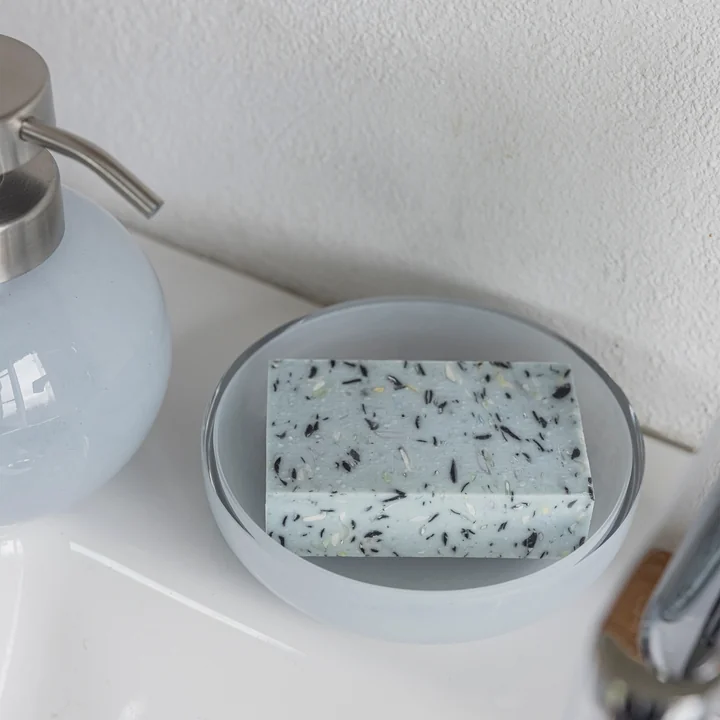 Mette Ditmer - OPAL Zeepbakje, lichtblauw