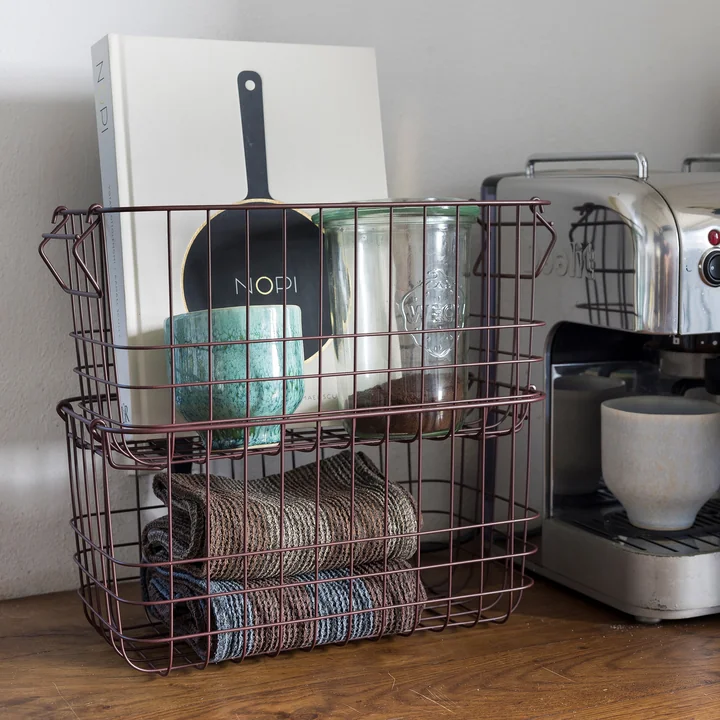 Mette Ditmer - Store-It Opbergmand, S, wijn