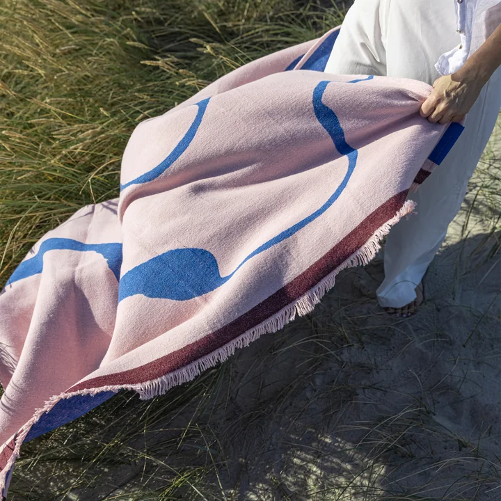 Mette Ditmer - Studio Deken, 130 x 175 cm, Seashell roze