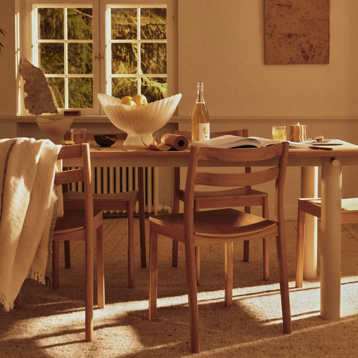 Ferm Living - Fountain Sierschaal, groot, mat glas