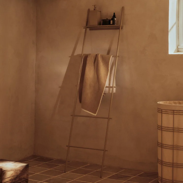 Ferm Living - Dora handdoekladder, kasjmier
