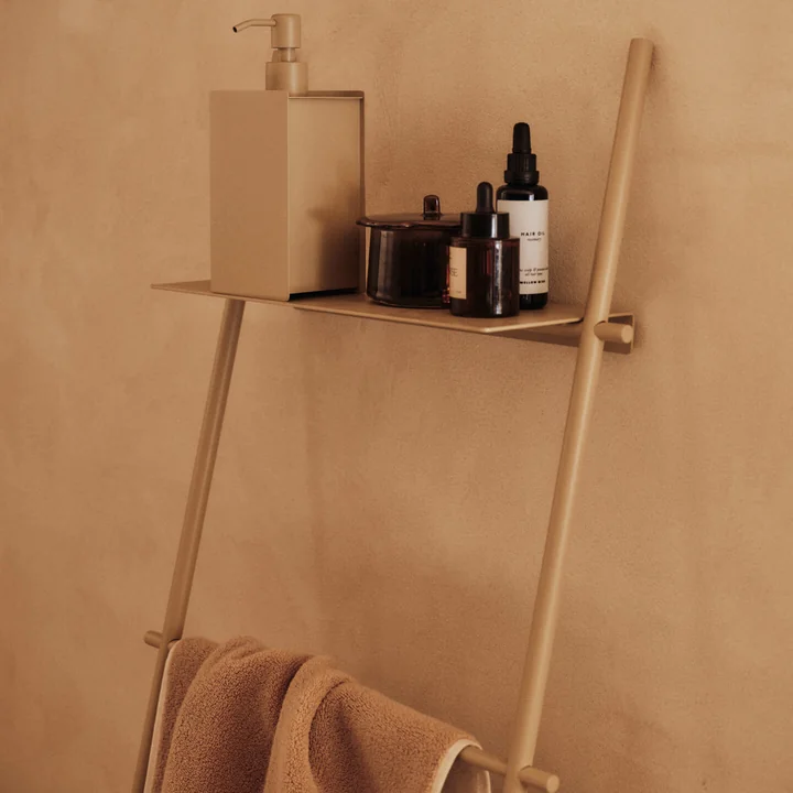 Ferm Living - Dora handdoekladder, kasjmier