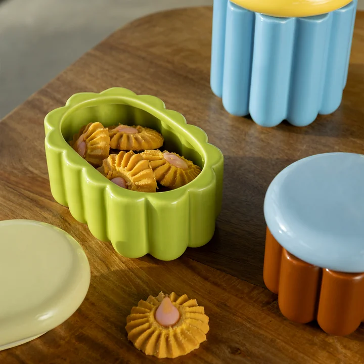 & klevering - Charlo bewaarblik, pear green