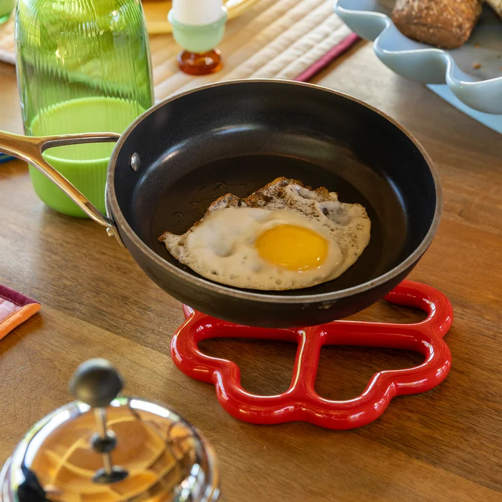 & klevering - Clover Onderzetter, rood