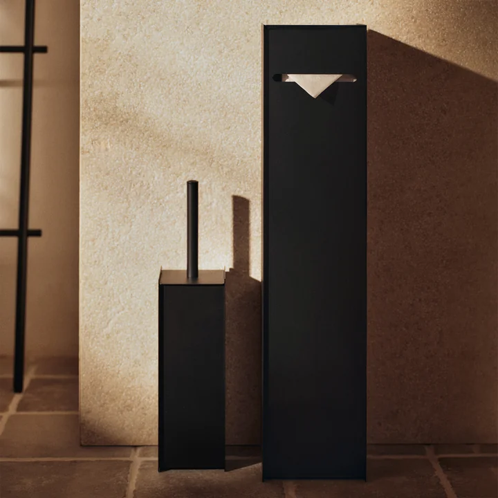 Ferm Living - Sama Toiletborstel, zwart