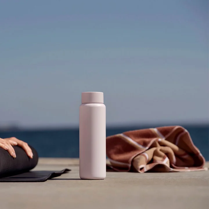 Zone Denmark - Sauna badlaken, 70x140, Terracotta/Camel/Lupine
