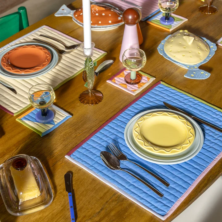 & klevering - Stitch Placemat, 45 x 3 3. 5 cm