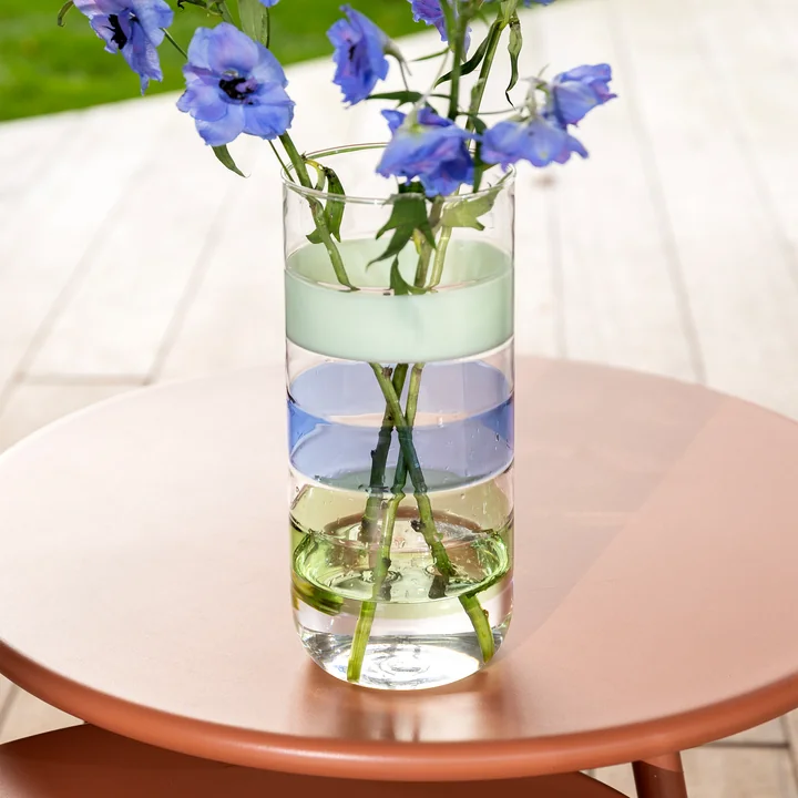 & klevering - Lumo Vaas groot, veelkleurig