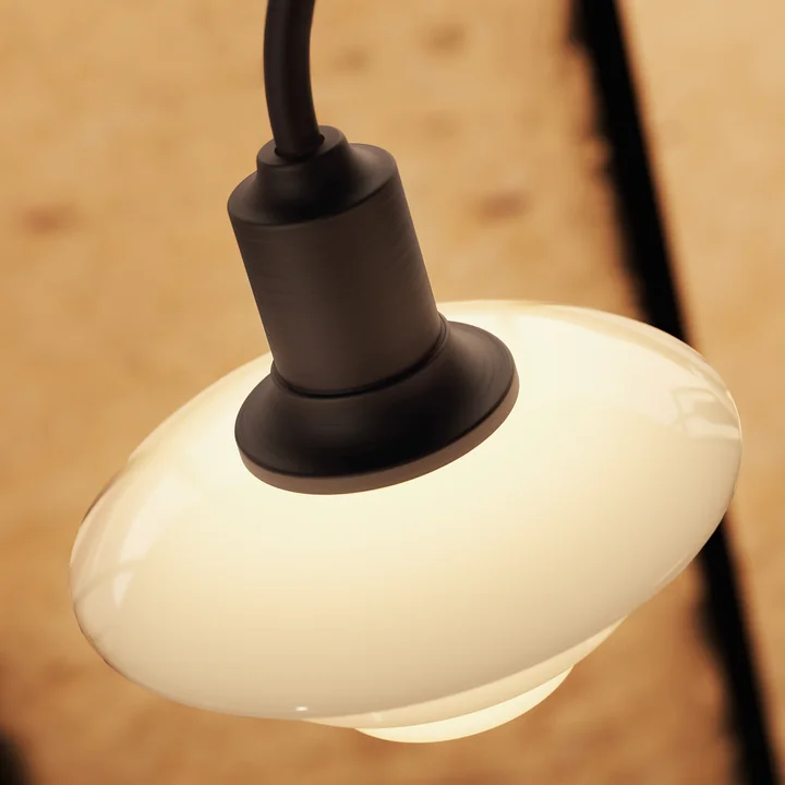 Louis Poulsen - PH 1/1 Kroonluchter Centenary Editie, aged brass / dusty terracotta