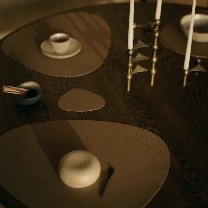 Lind DNA - Curve glazen onderzetter