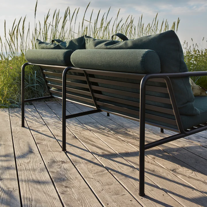 HOUE - AVON Sofa 2-zits, zwart / alpine