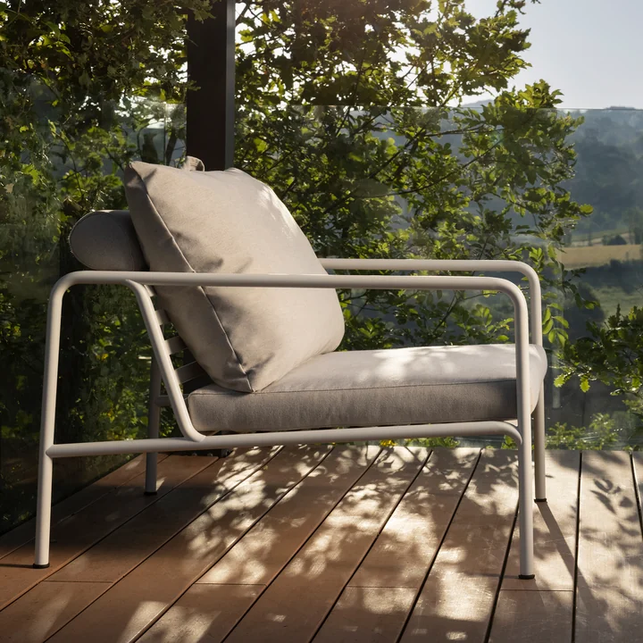 HOUE - AVON Stoel, gedempt wit / essen