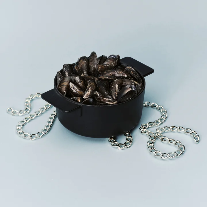 Serax - Kettingonderzetter, zilver