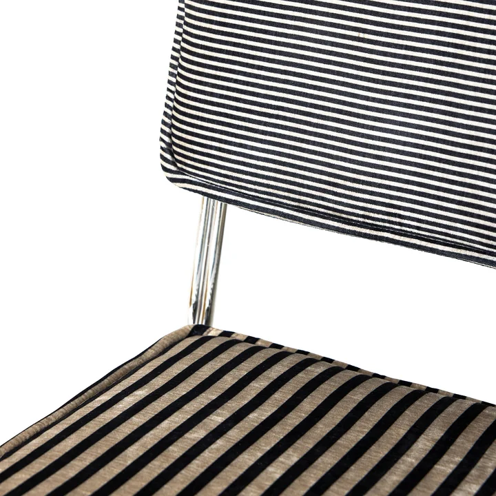 HKliving - Endless Eetkamerstoel, streep / monochroom