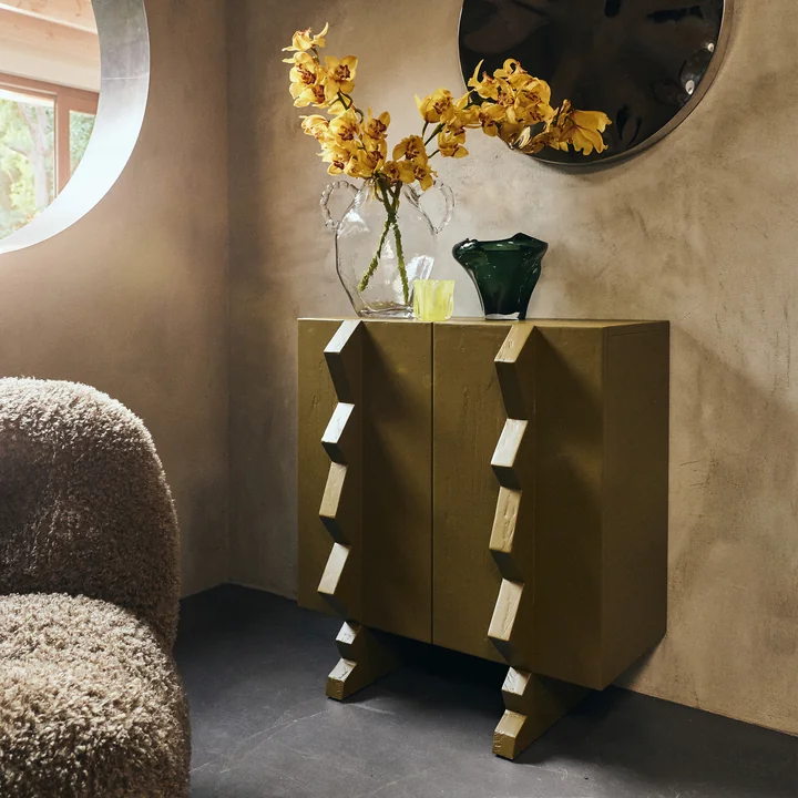 HKliving - Forma Kledingkast, olijfgroen