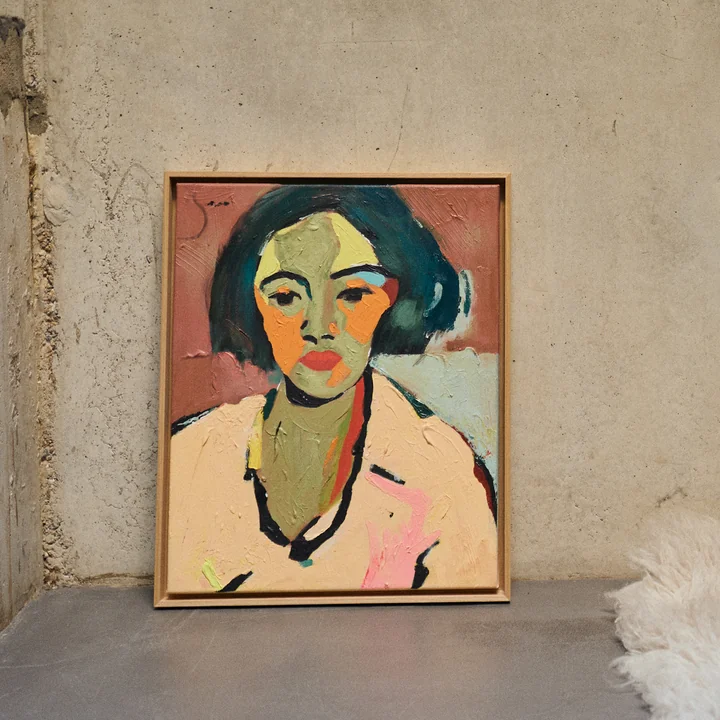 Hkliving - Framed Artwork, 43 x 53 cm, zelfgemaakt
