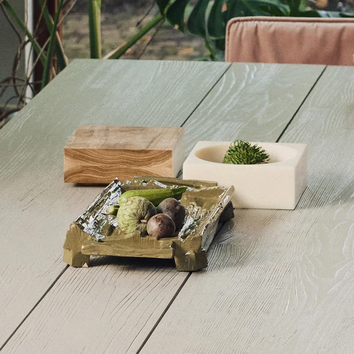 HKliving - Dienblad, 53 x 25 cm, mos