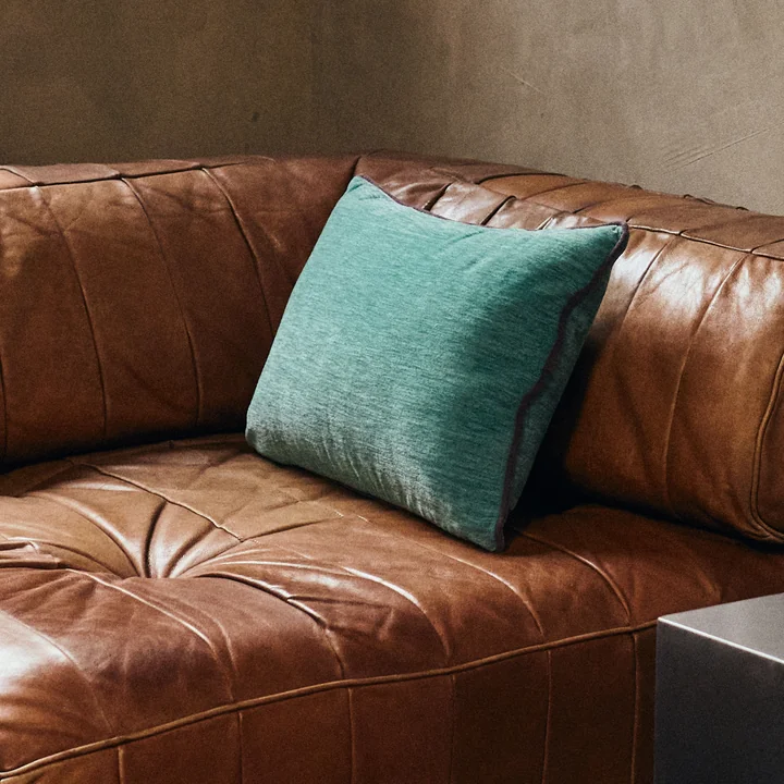 HKliving - Velvet Kussen, 50 x 35 cm, diepzee