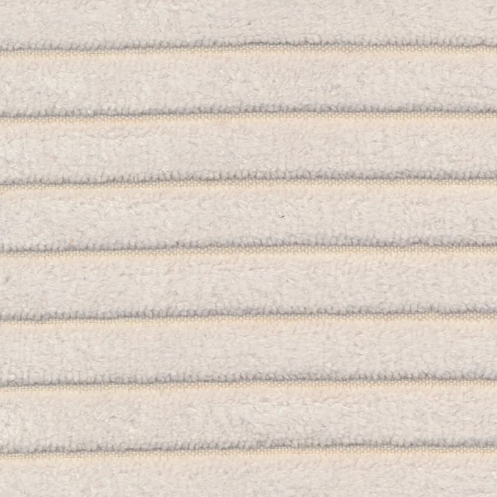 Innovation Living - Cozypad Slaapbank, 2 L-vormige rugkussens, ivoor (stof 594 Corduroy)