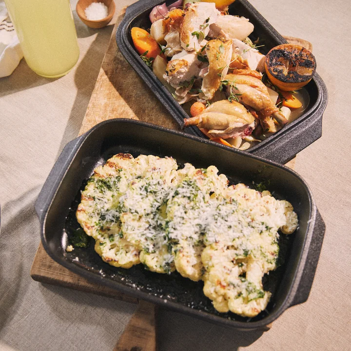 Rosendahl - Bake 'n' Roast braadpan 5,0 l, grijs