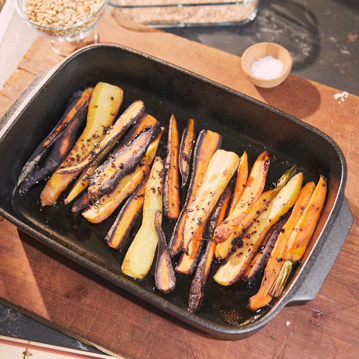 Rosendahl - Cook with love Braadpan, 34 x 21,5 cm, grijs