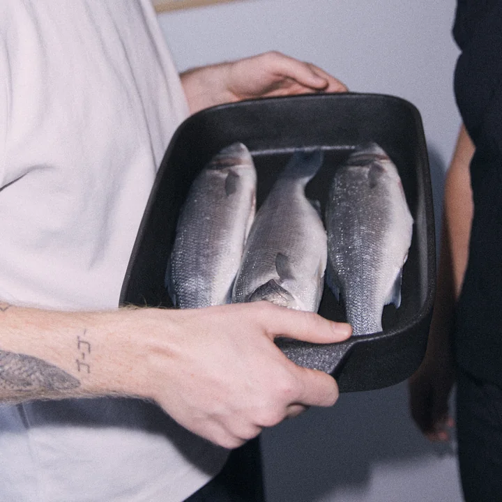 Rosendahl - Cook with love Braadpan, 40 x 25,5 cm, grijs