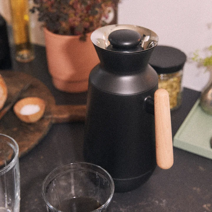 Rosendahl - DayBreak isoleerkan hoog, 1,0 l, zwart