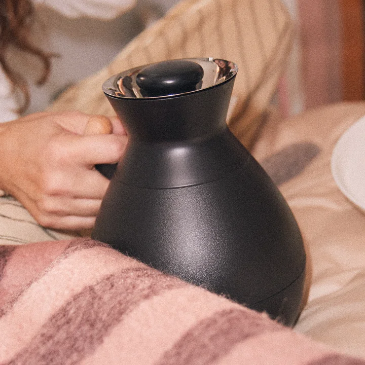 Rosendahl - Stay warm Vacuümkan, rond, 1,0 l, zwart