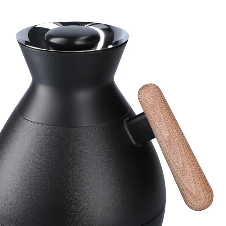 Rosendahl - Stay warm Vacuumkan, rond, 1,0 l, zwart