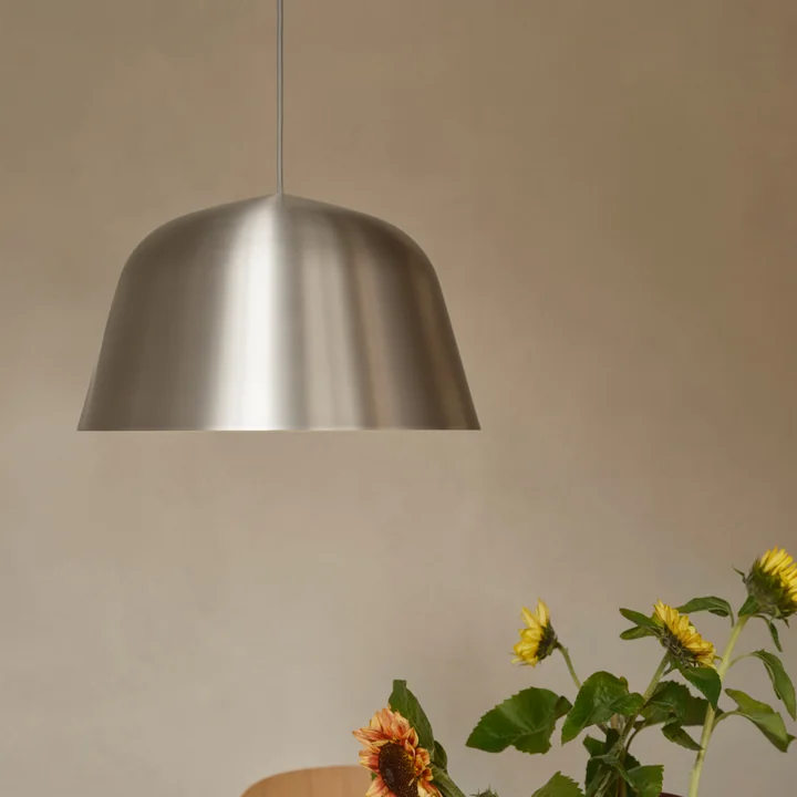 Muuto - Ambit Hanglamp, Ø 40 cm, geborsteld aluminium