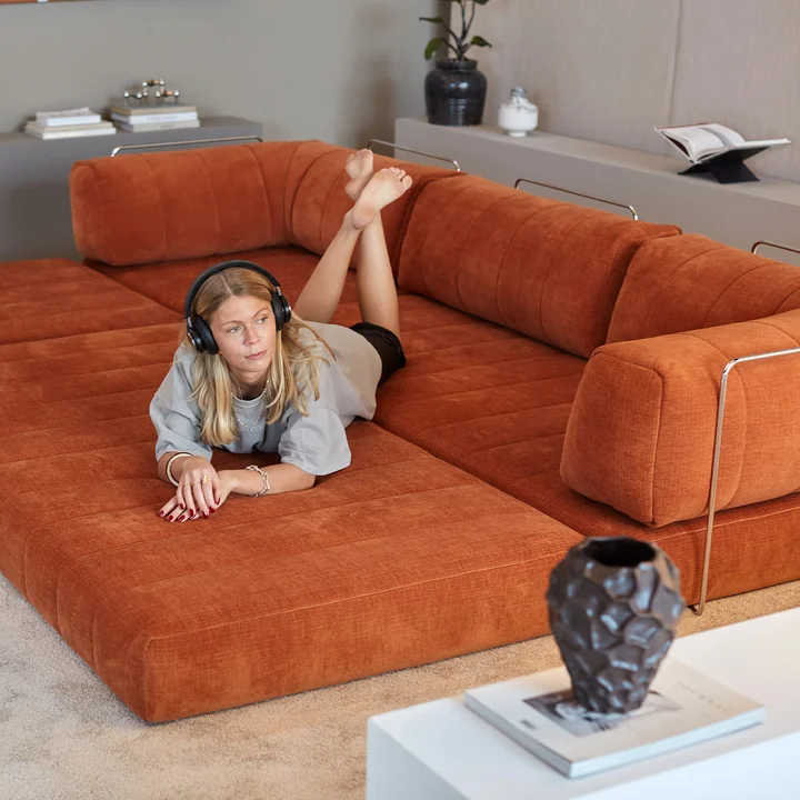 Innovation Living - Cozypad Slaapbank & Stoel met rugkussen / armleuning