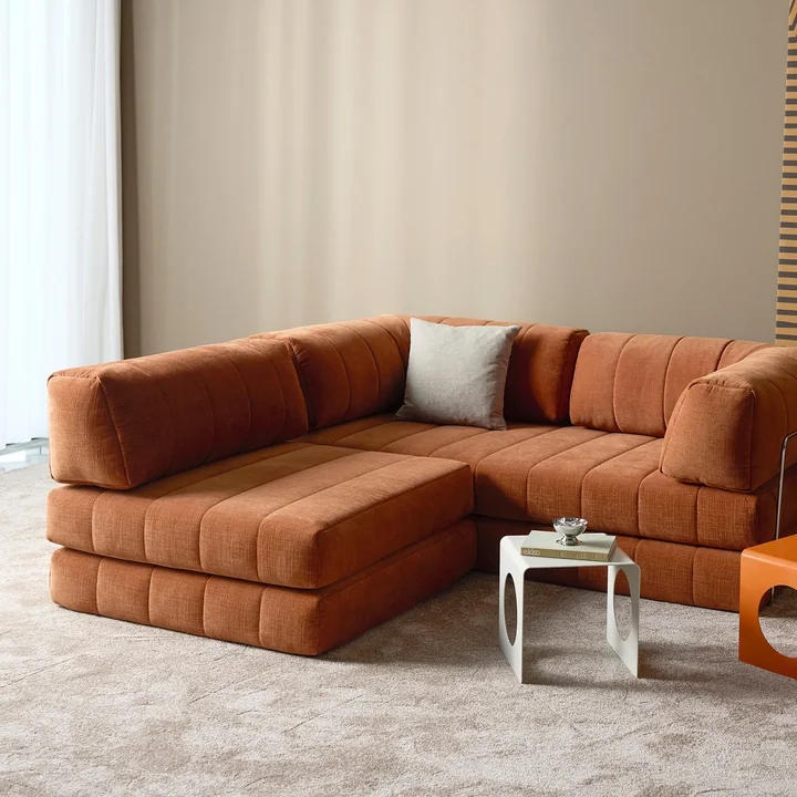 Innovation Living - Cozypad Fauteuil, roest oranje (stof 412 Esina)