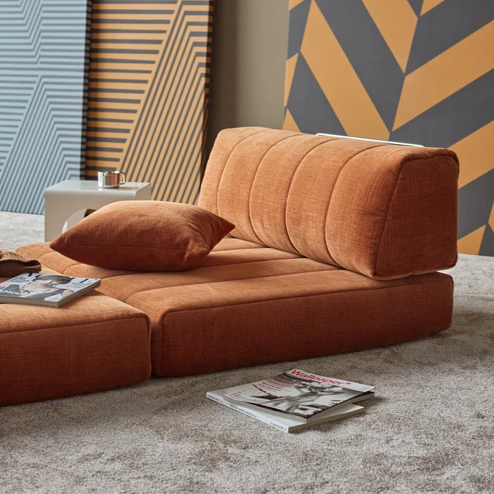 Innovation Living - Cozypad Fauteuil, roest oranje (stof 412 Esina)