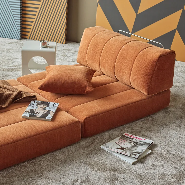 Innovation Living - Cozypad Fauteuil, roest oranje (stof 412 Esina)