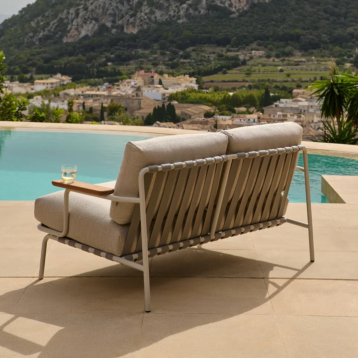 Muuto - Settle 2-zitsbank voor buiten