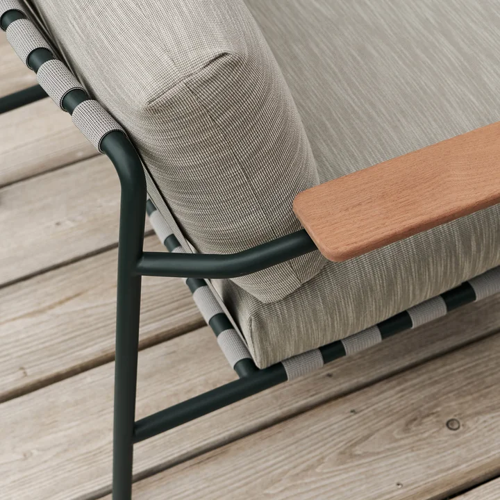 Muuto - Settle 2-zitsbank voor buiten