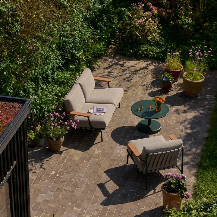 Muuto - Settle 2-zitsbank voor buiten