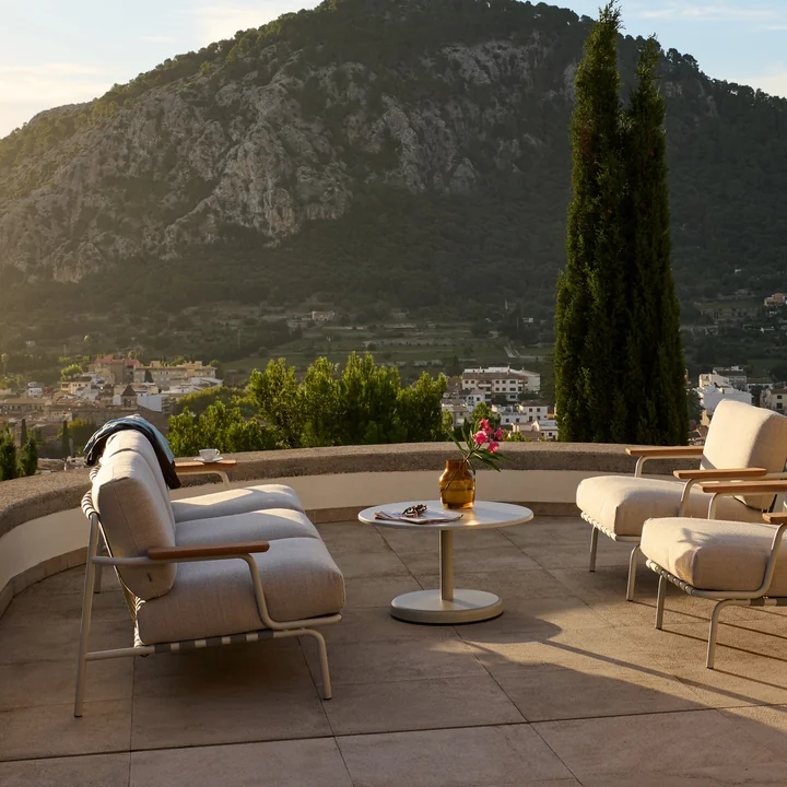 Muuto - Settle 2-zitsbank voor buiten